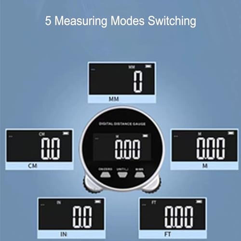 Measurement Rolling: Digital Tape Measure 0-656.2ft – In Use
