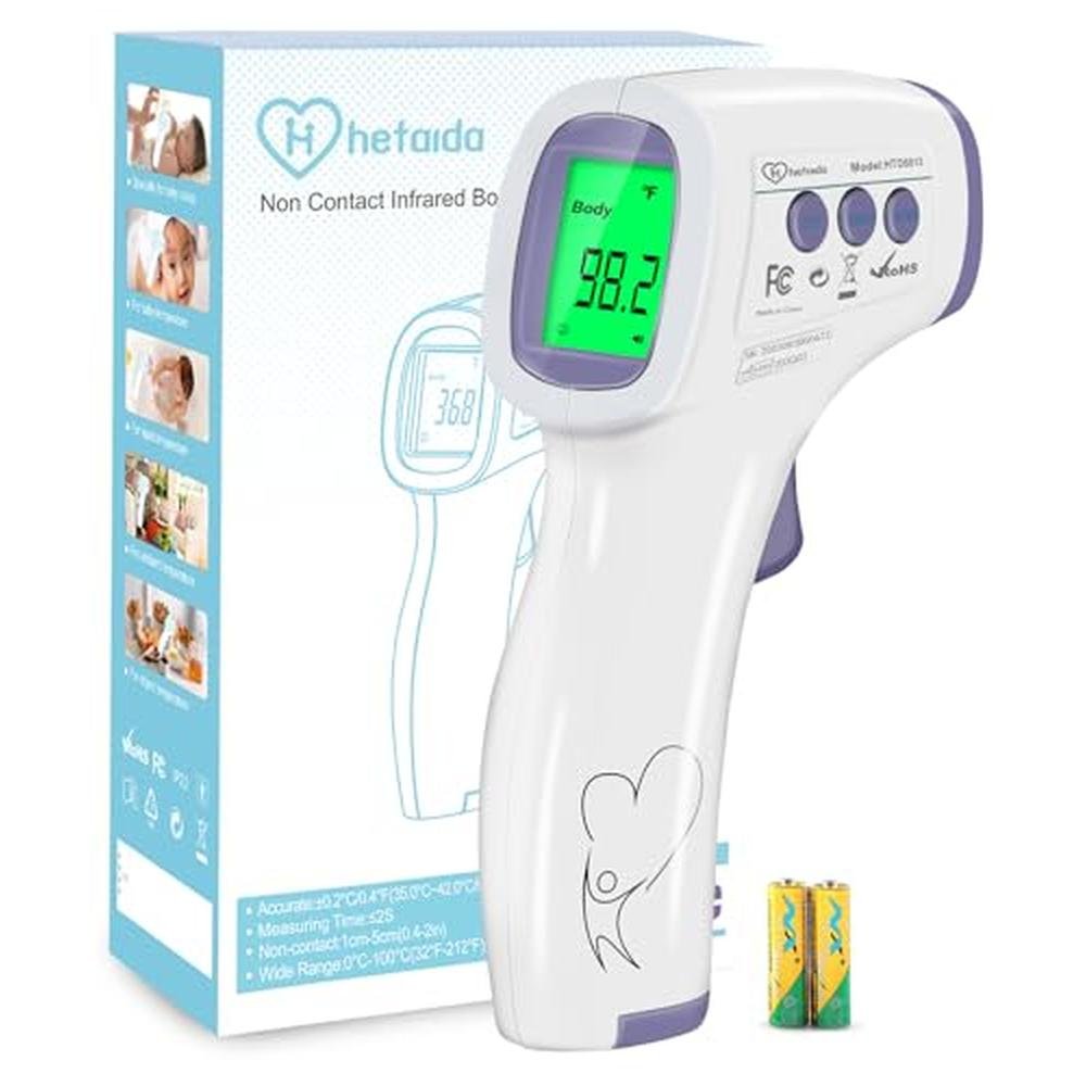 Thermometer Digital: Infrared Forehead Thermometer for – Front View