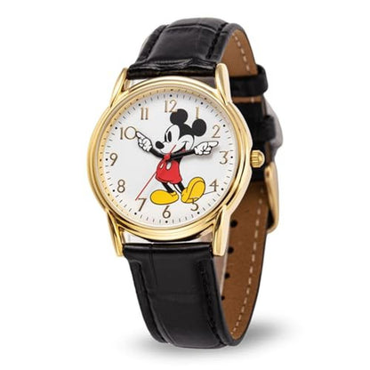 Mickey Watch: Disney Mickey Moving Hands Watch Vintage – Front View