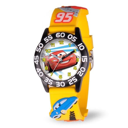 Cars Watch: Disney Pixar Cars Lightning McQueen Watch for – Front View