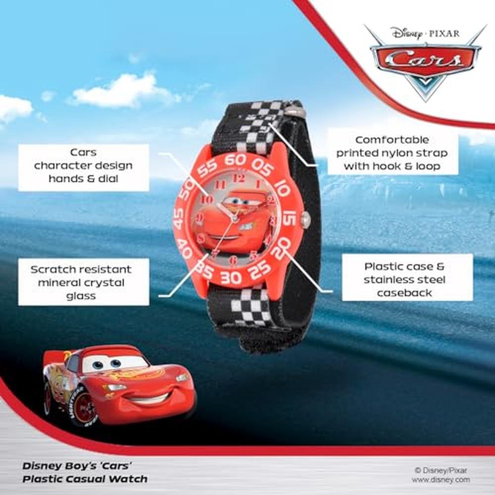 Cars Watch: Disney Pixar Cars Lightning McQueen Watch for – Side View