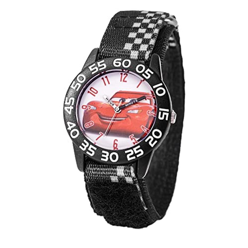 Black Watch: Disney Pixar Cars Lightning McQueen Watch for – Front View