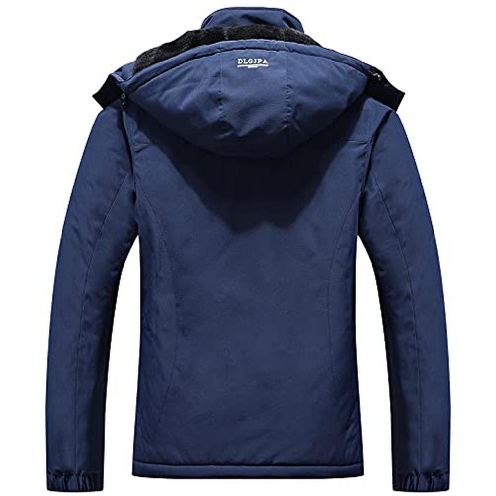 DLGJPA Women's Mountain Waterproof Ski Jacket – Side View
