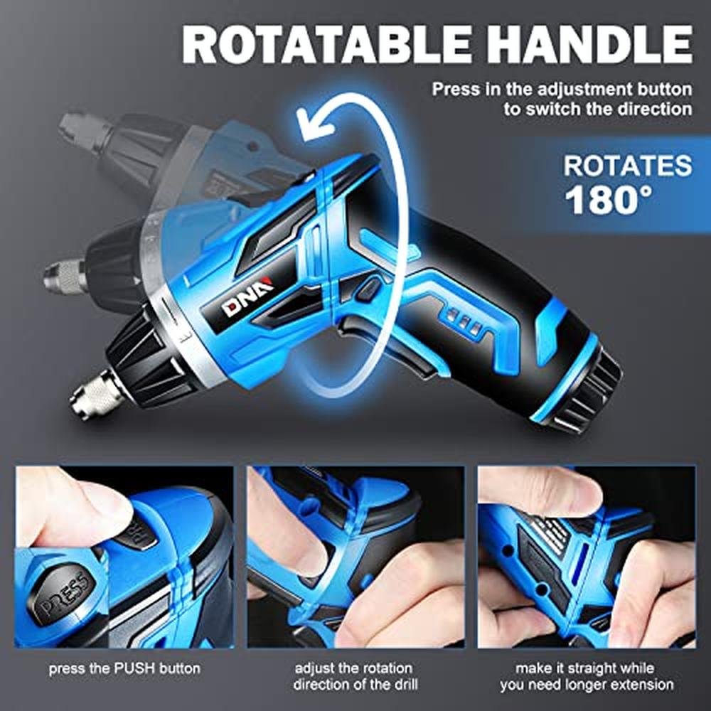 DNA Motoring Tools: Rechargeable 3.6V Cordless Electric – In Use