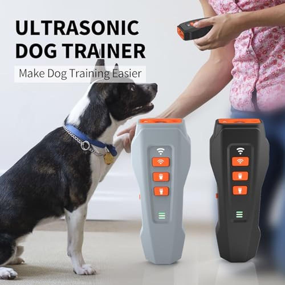 Bark Collars for Dogs: Ultrasonic Anti-Barking Device – Side View