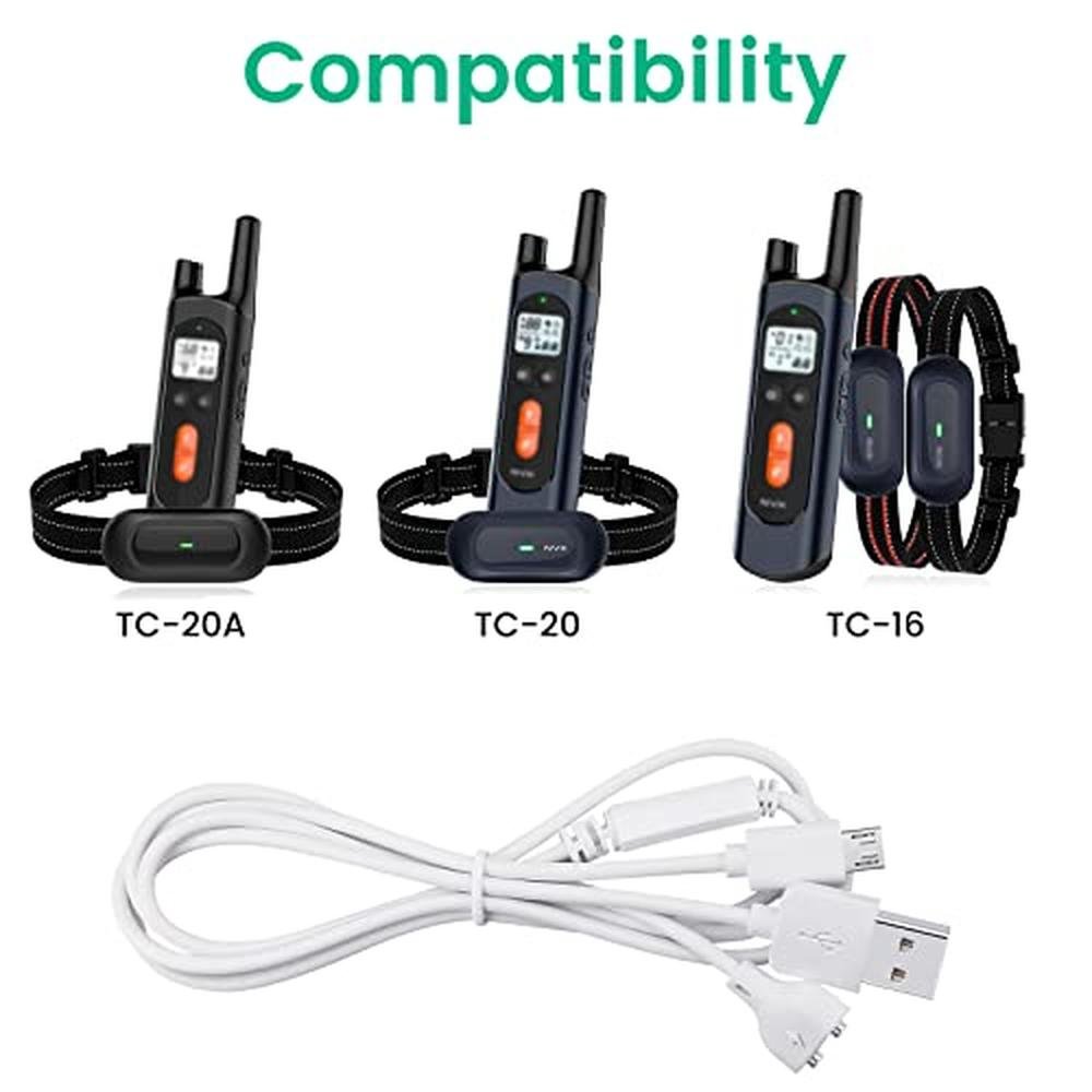 Collar Dog Charger: NVK and UKE Shock Collar 2-in-1 – Side View