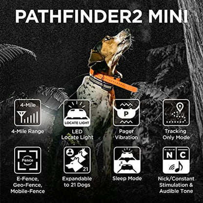 Dogtra Pathfinder 2 Mini: Dog GPS Tracker & E-Collar System – Close-up Detail