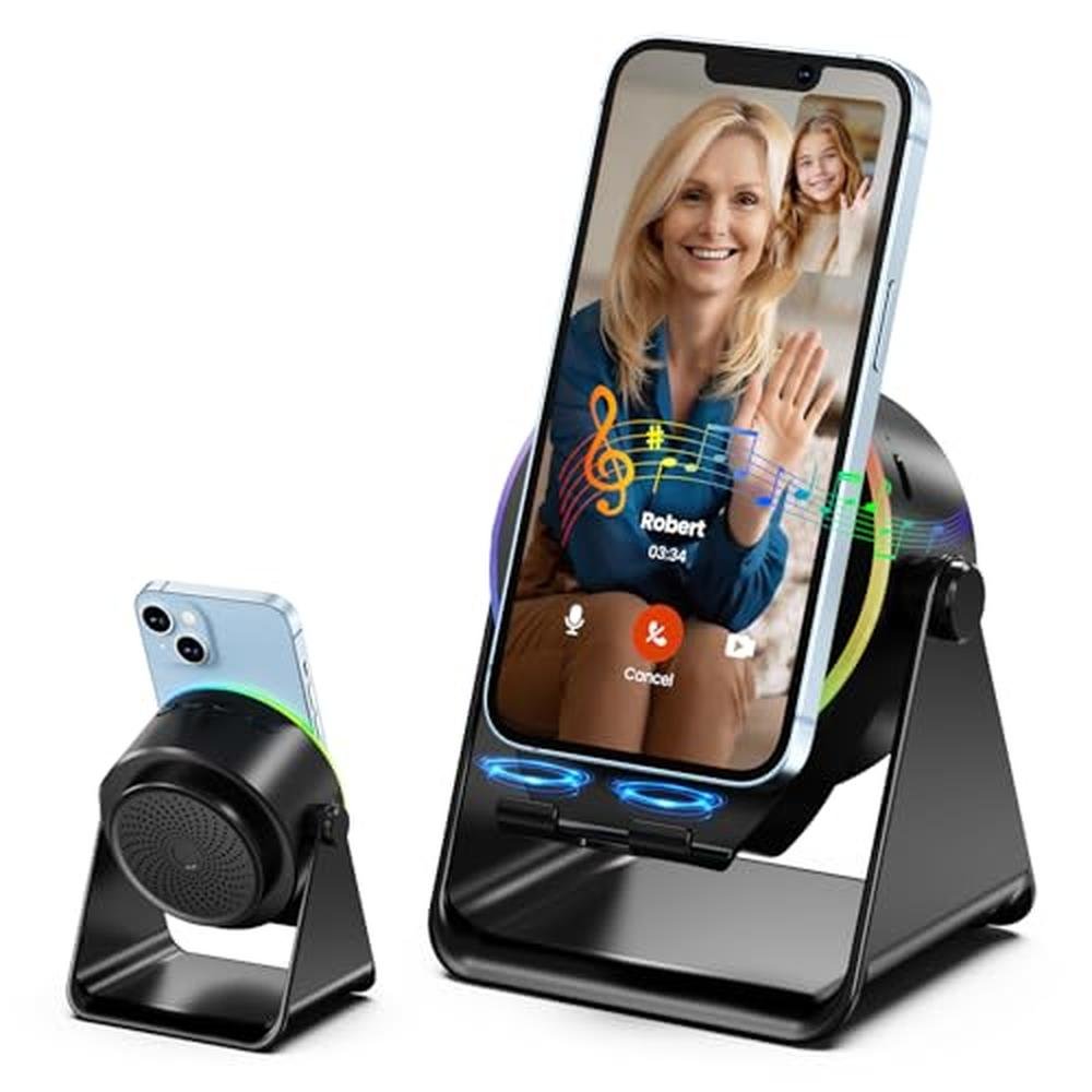 Speaker Phone: Dohelly Wireless Induction Speaker Phone – Front View