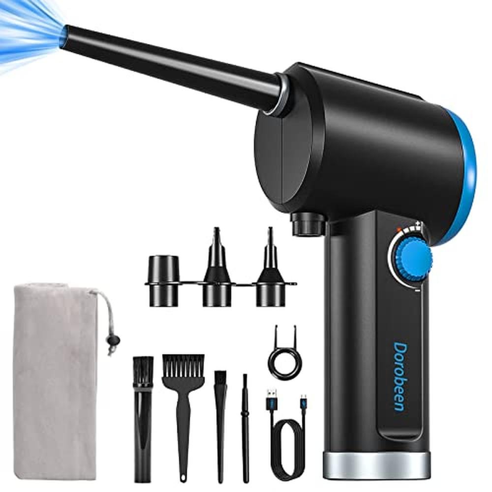Air Duster: DOROBEEN Compressed Electric Cordless Air Duster – Front View