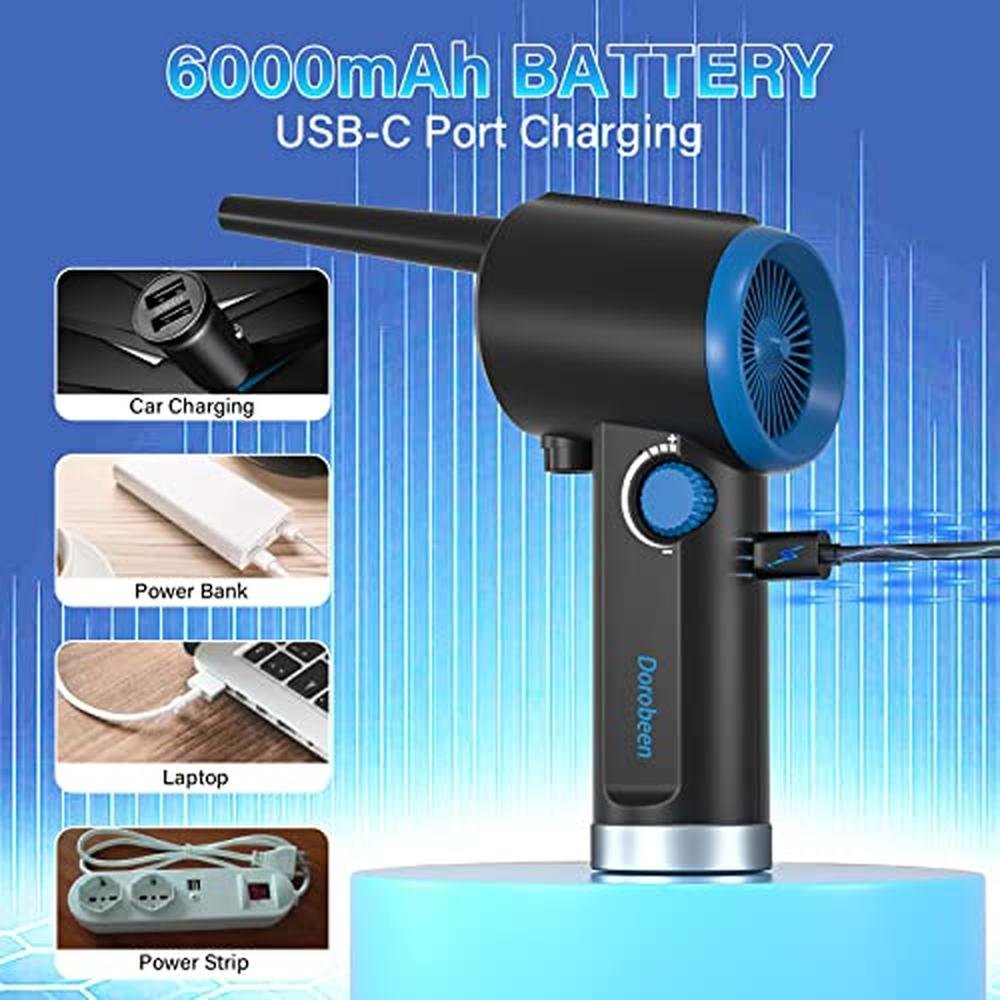 Air Duster: DOROBEEN Compressed Electric Cordless Air Duster – Close-up Detail