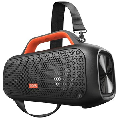 Bluetooth Doss Speaker: DOSS Extreme Boom 60W Mighty Sound – Front View
