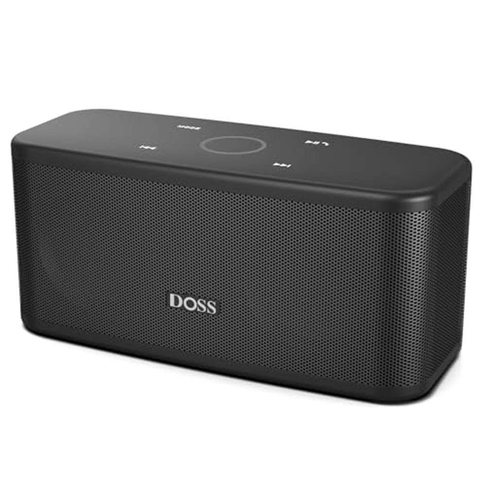 Bluetooth Doss Speaker: DOSS SoundBox Plus Wireless Stereo – Front View