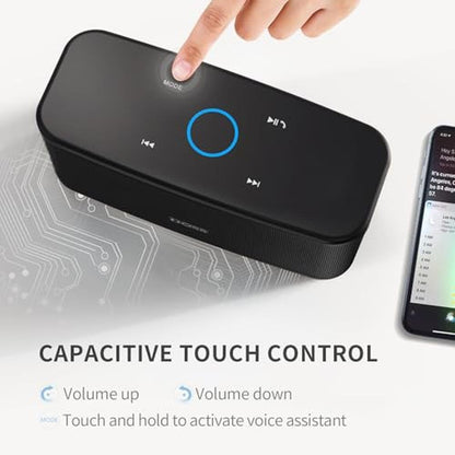 Bluetooth Doss Speaker: DOSS SoundBox Plus Wireless Stereo – Close-up Detail
