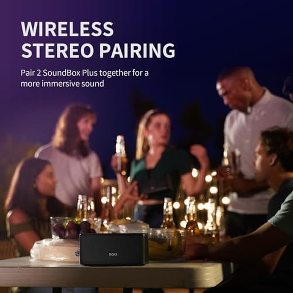 Bluetooth Doss Speaker: DOSS SoundBox Plus Wireless Stereo – Packaging