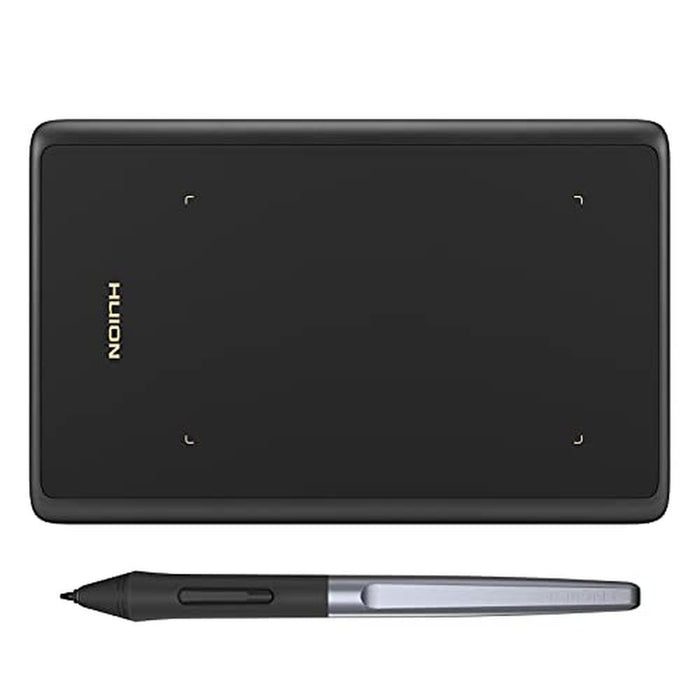 Tablet Drawing: HUION H420X Graphics Drawing Tablet with – Front View