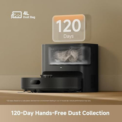 DREAME D20 Air Plus Robot Vaccum and Mop Combo with 20 – Side View