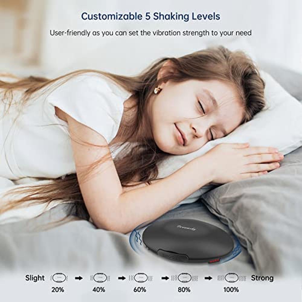 Alarm Clock: DreamSky Vibrating Alarm Clock for Heavy – In Use