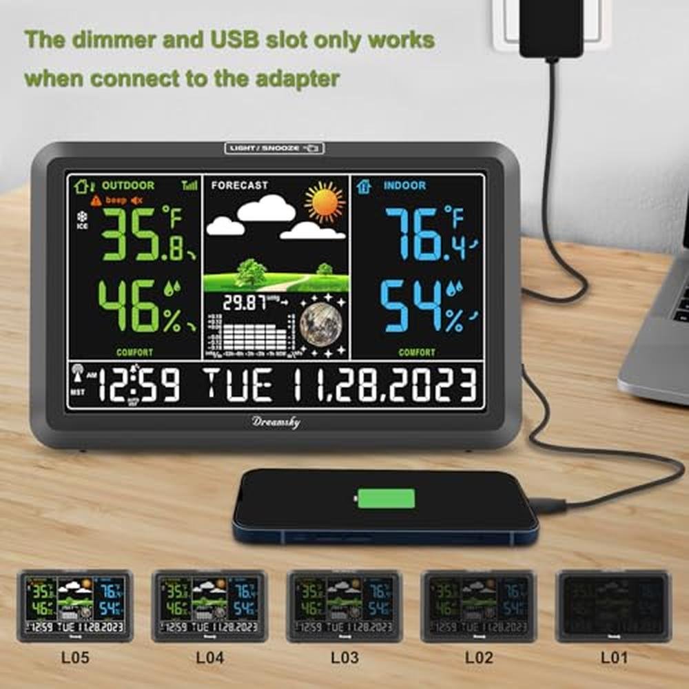 DreamSky Weather Station: Wireless Indoor Outdoor – Packaging