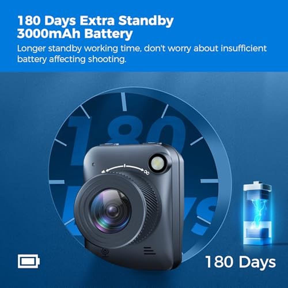 Camera Outdoor: Dsoon Time Lapse Camera 4K FHD – Close-up Detail