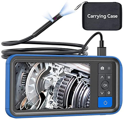 Dual Lens Endoscope Camera: Teslong 4.5 HD Snake Borescope – Front View