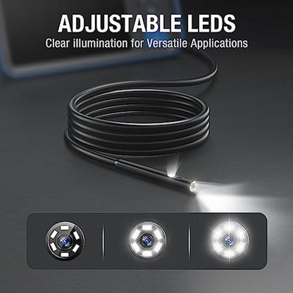 Dual Lens Endoscope Camera: Teslong 4.5 HD Snake Borescope – Packaging