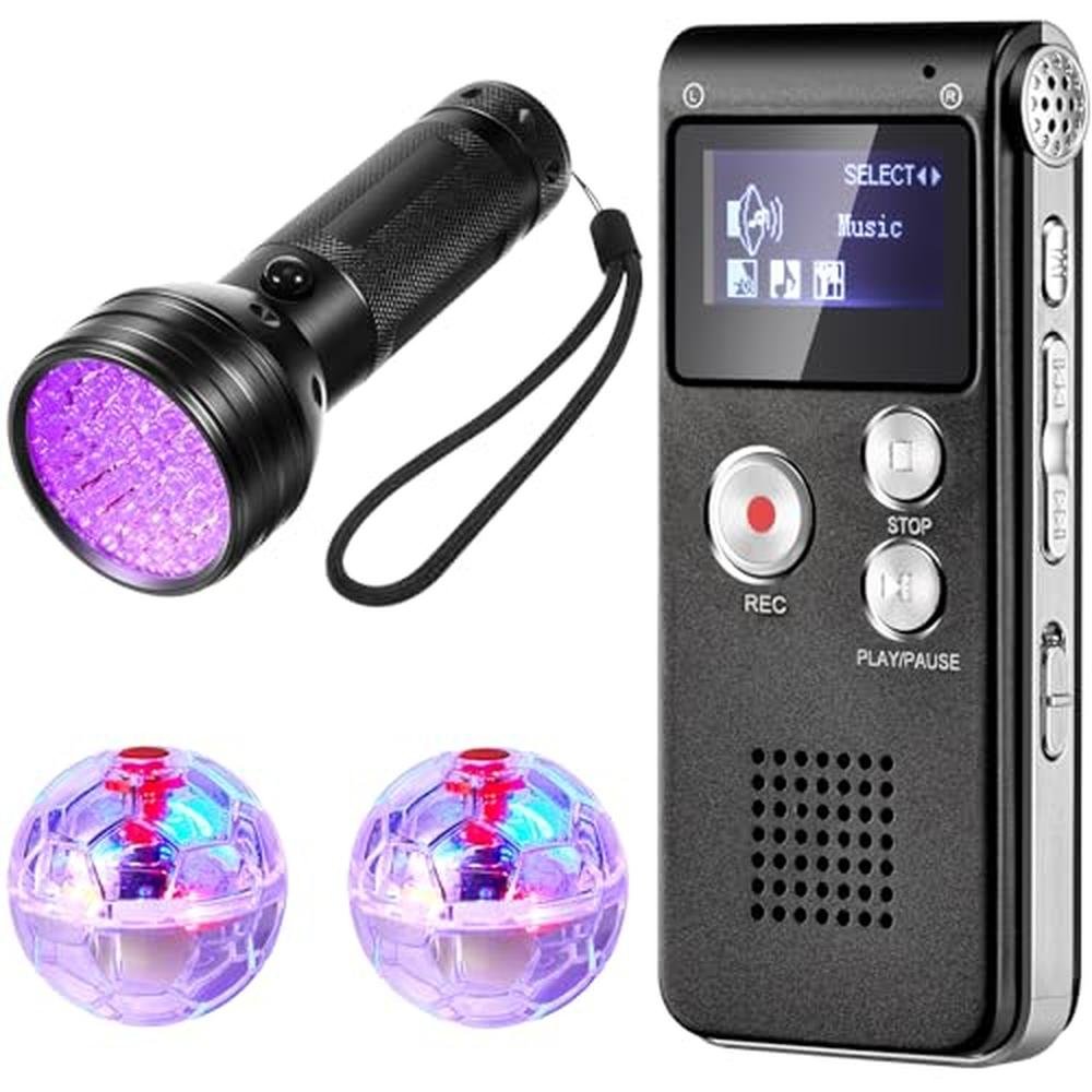 Ghost Hunting Equipment: Dunzy 4 Pcs Kit – Front View