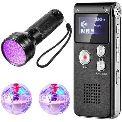 Ghost Hunting Equipment: Dunzy 4 Pcs Kit – Front View