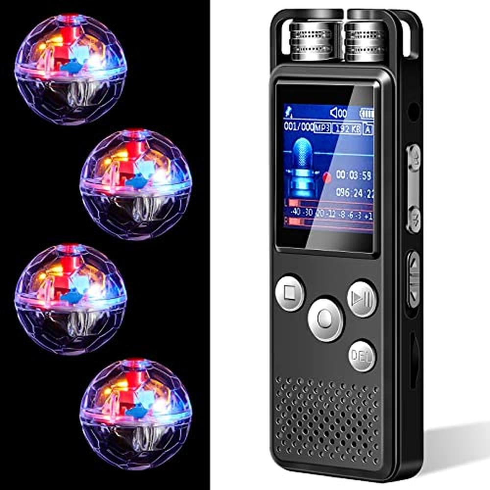 Recorder Voice: Dunzy 5 Pcs EVP Recorder Ghost Hunting Kit – Front View