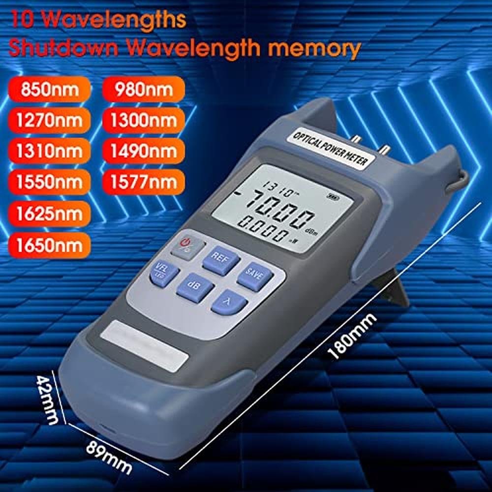 Optic Duogalia: Duogalia Fiber Optical Power Meter 10km – Side View
