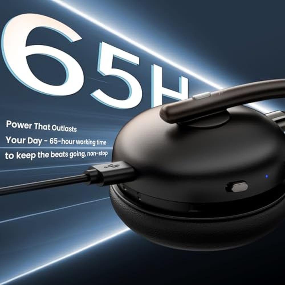 Mic Headset: Dytole Wireless Pro Advanced AI – In Use