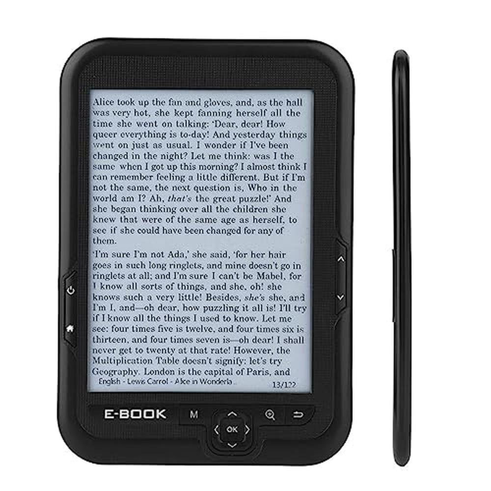 Reader Paper: 6-Inch E-Reader with Eink Screen – Front View