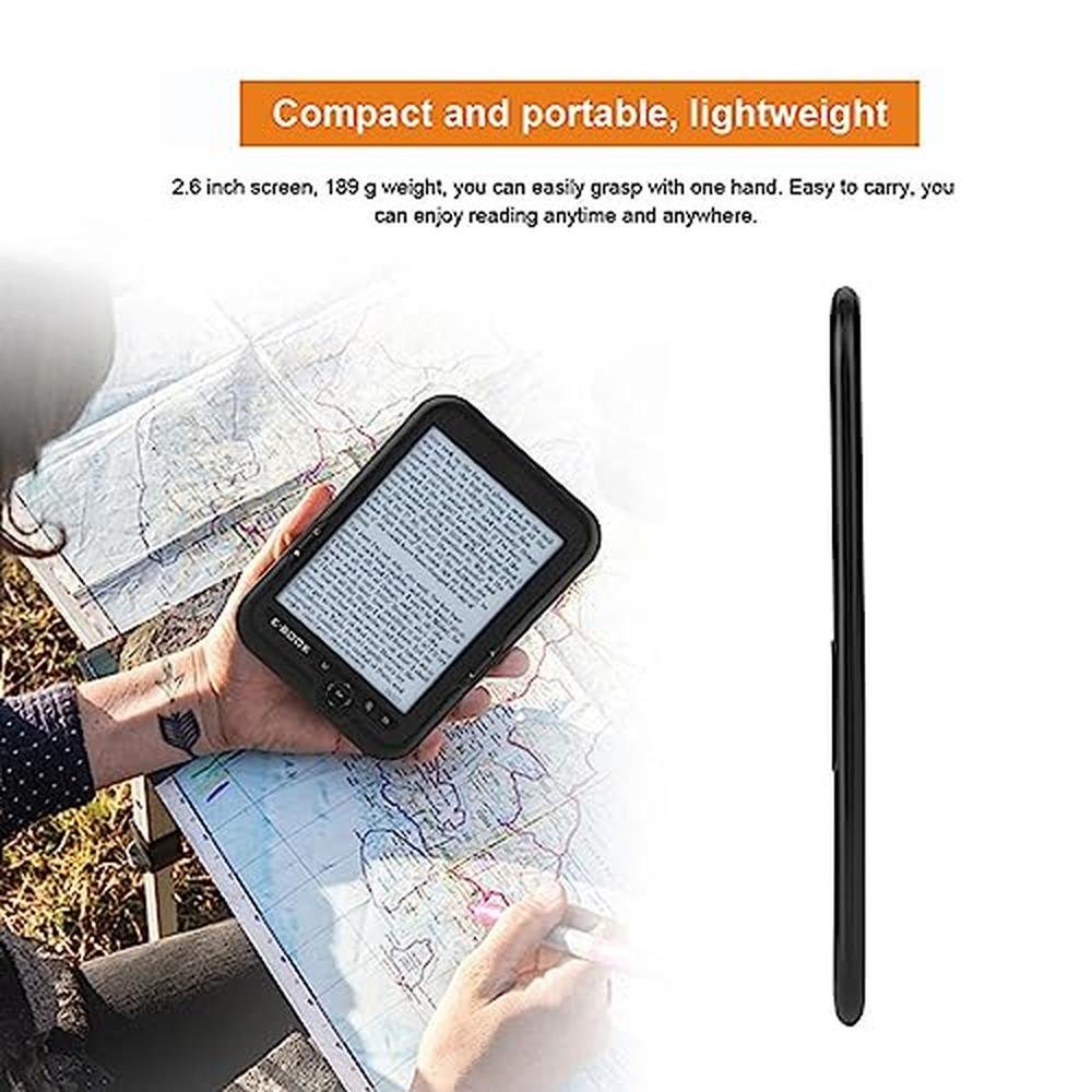 Reader Paper: 6-Inch E-Reader with Eink Screen – Side View