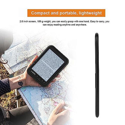 Reader Paper: 6-Inch E-Reader with Eink Screen – Side View