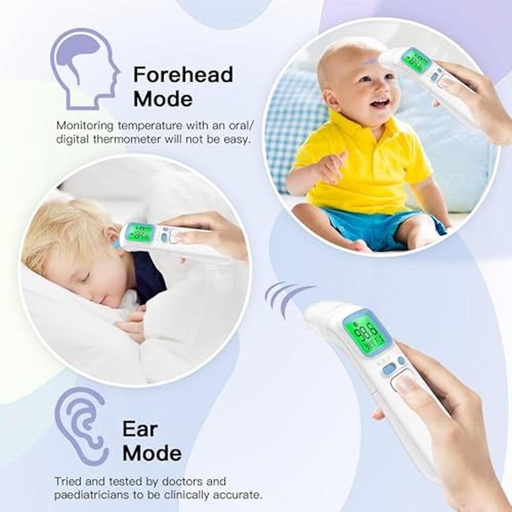 Thermometer Ear: 3-in-1 Infrared Digital Thermometer for – Packaging