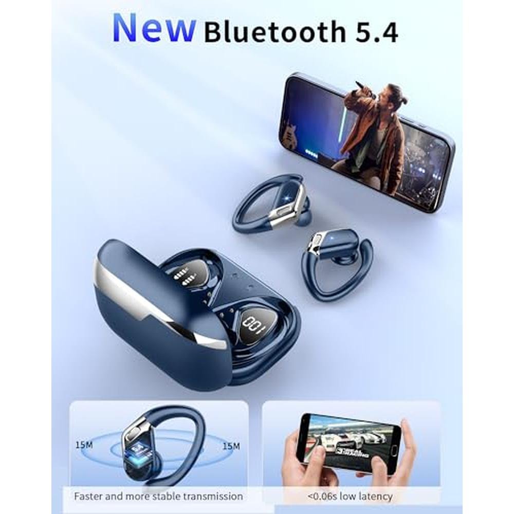 Ear Earbuds: Premium Wireless Earbuds Bluetooth 5.4 – Side View