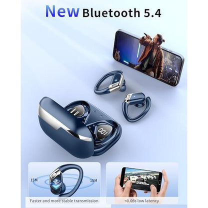 Ear Earbuds: Premium Wireless Earbuds Bluetooth 5.4 – Side View