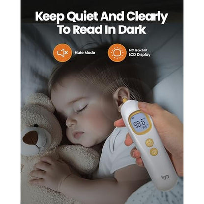 Thermometer Ear: Highly Accurate Thermometer for Kids and – Side View