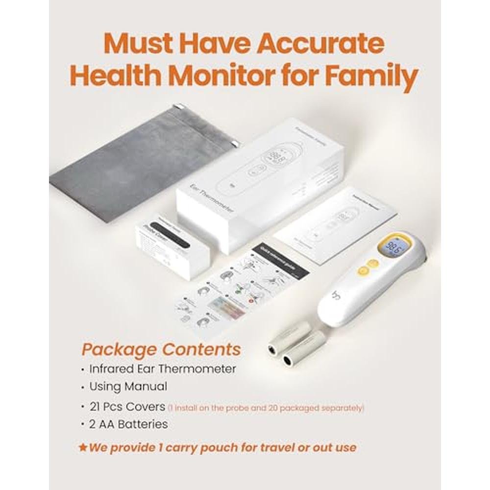 Thermometer Ear: Highly Accurate Thermometer for Kids and – Packaging