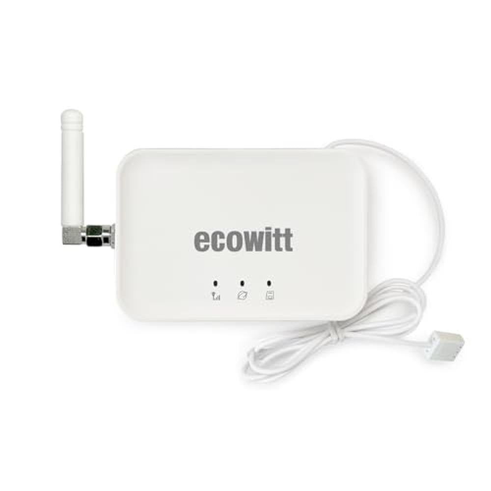 Ecowitt GW3000: Wi-Fi & Ethernet Weather Station Gateway – Front View