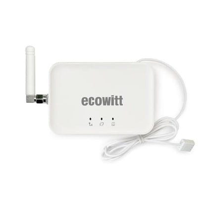 Ecowitt GW3000: Wi-Fi & Ethernet Weather Station Gateway – Front View