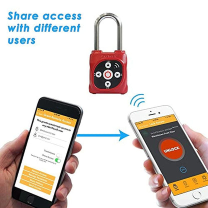 eGeeTouch Smart Mini Padlock: eGeeTouch Red Single – Packaging