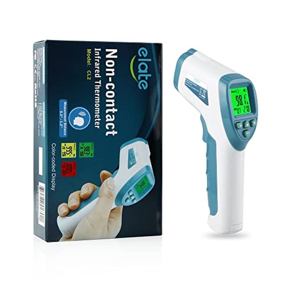 Elate Forehead Thermometer: Elate Baby Thermometer for – Front View