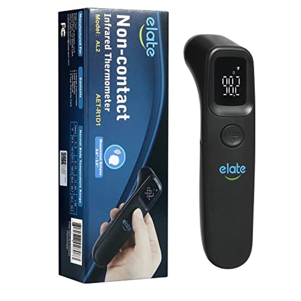 Thermometer Elate: Elate Non-Contact Forehead Thermometer – Front View