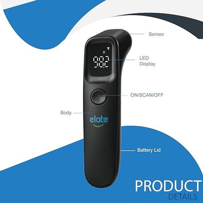 Thermometer Elate: Elate Non-Contact Forehead Thermometer – In Use