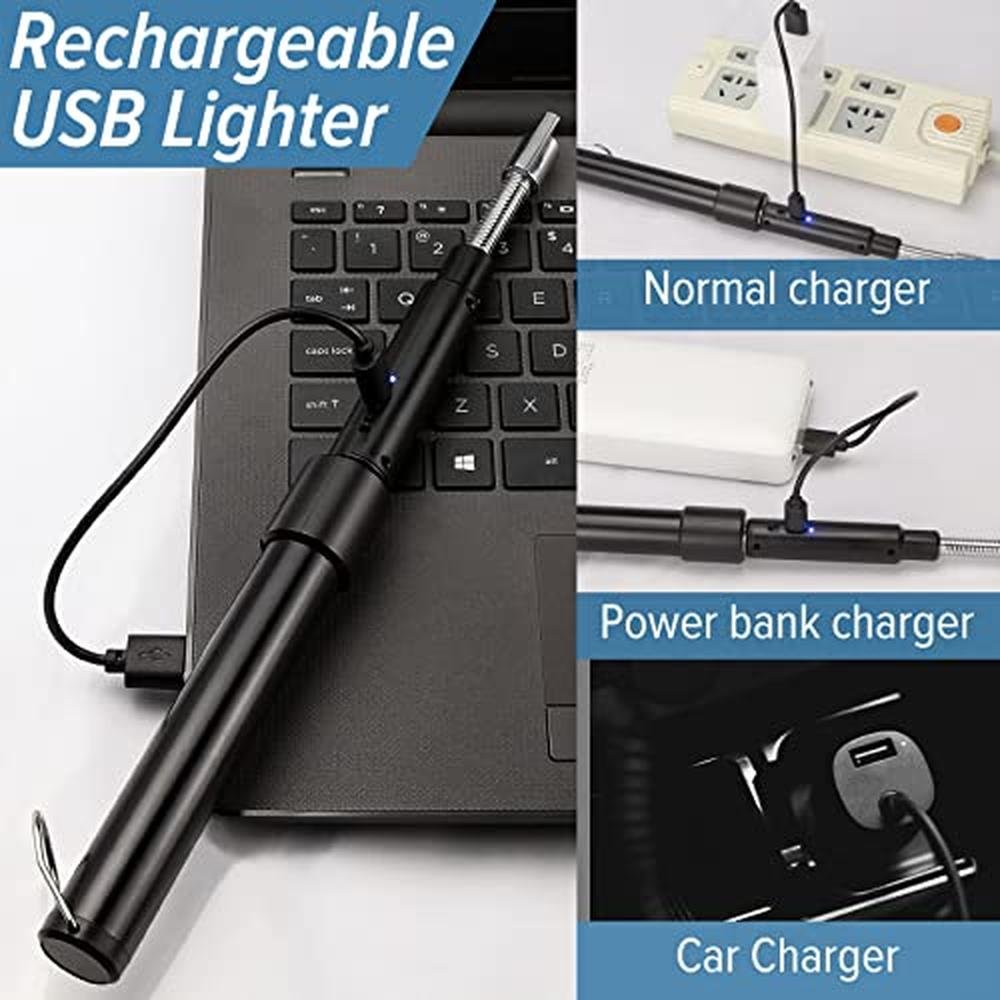 Electric Lighter: Electric Arc Flexible Neck Long Lighter – Packaging