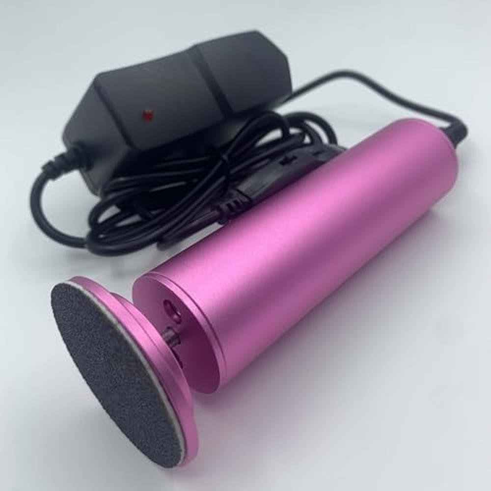 Electric Foot Callus Remover: Professional Adjustable Speed – Front View