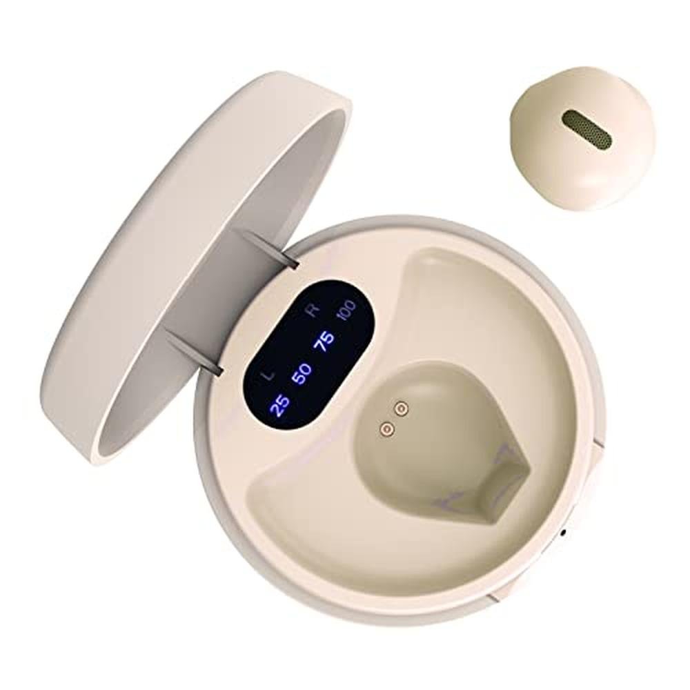 Mini Single Earbuds Tiny Discreet Hidden Earphones – Front View