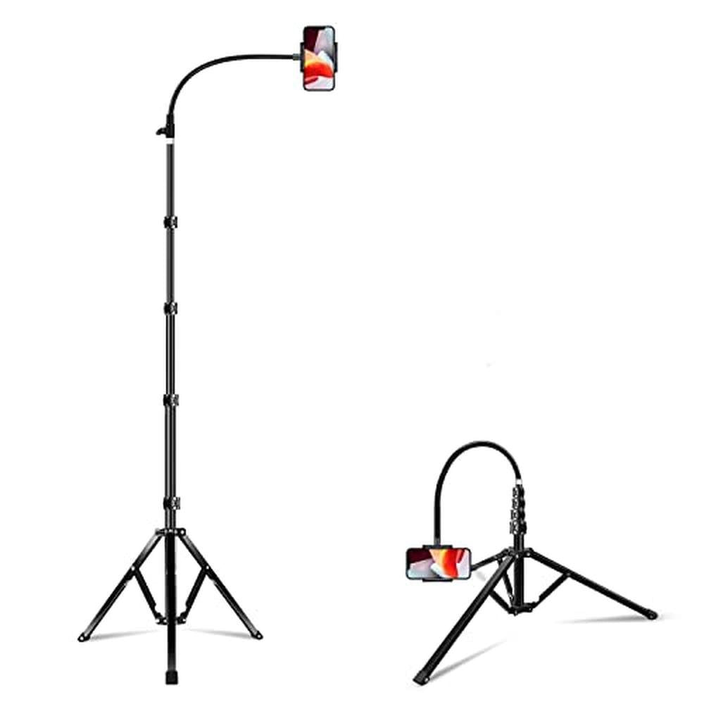 Tripod Phone: Elitehood 6.7 Feet Tall Heavy Duty Metal – Front View