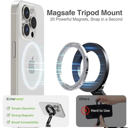 Phone Mount: Elitehood Aluminum Magnetic Camera Phone Mount – Close-up Detail