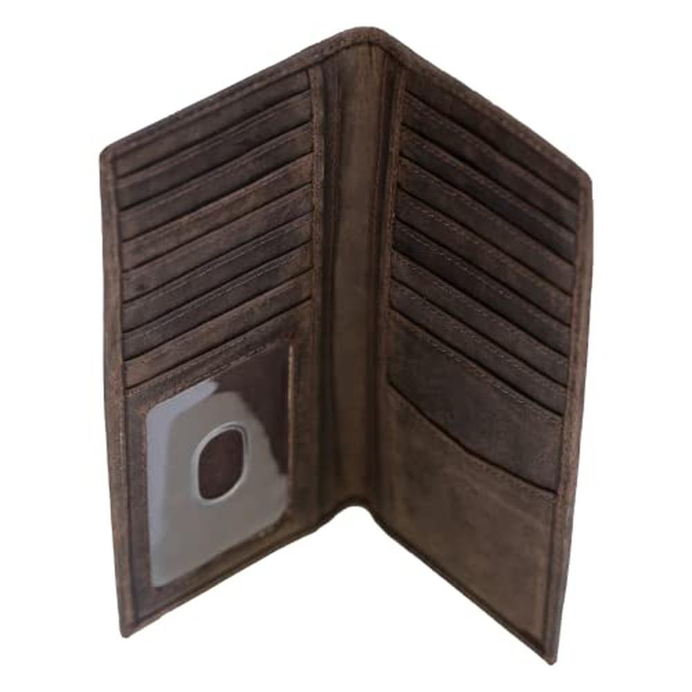 ELIZO Men's Genuine Leather Long Wallet – Packaging